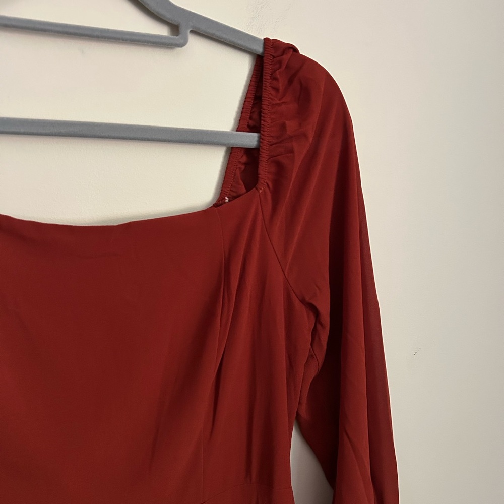 Baltic Born Giselle Maxi Dress in Rust Size Large - Picture 2 of 10